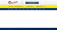Desktop Screenshot of bellowsservice.com